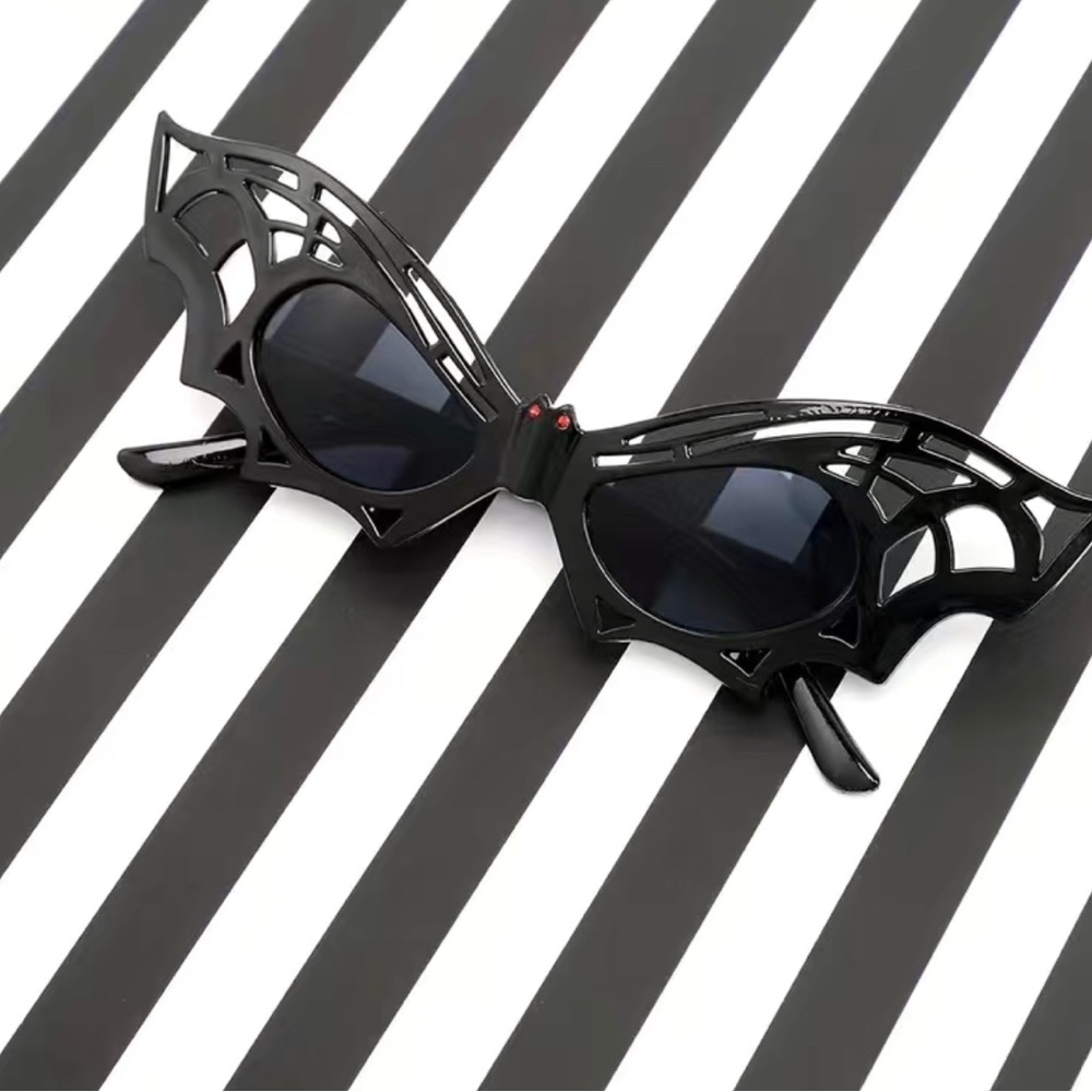 Halloween bat glasses